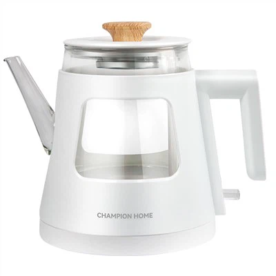 Fierbător electric din sticlă transparentă